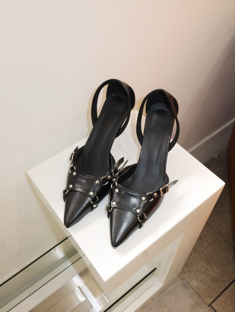 Stud stiletto heels